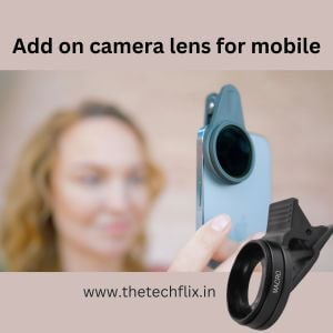 Add on camera lens for mobile
