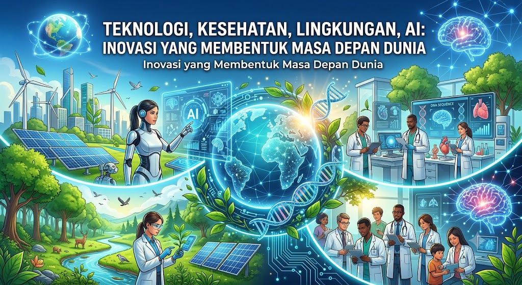 Teknologi, Kesehatan, Lingkungan, AI: Inovasi yang Membentuk Masa Depan Dunia