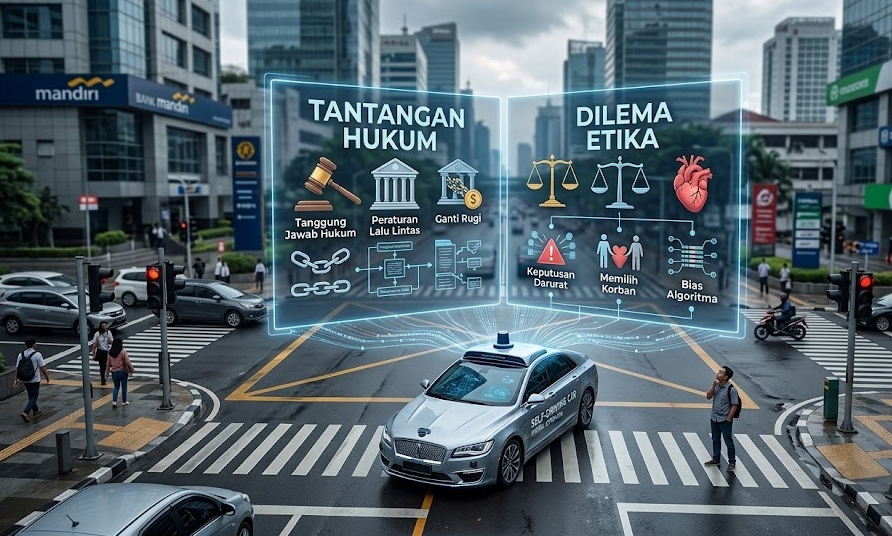 Tantangan Hukum dan Etika Mobil Self-Driving: Siapa yang Bertanggung Jawab Ketika AI Mengemudi?