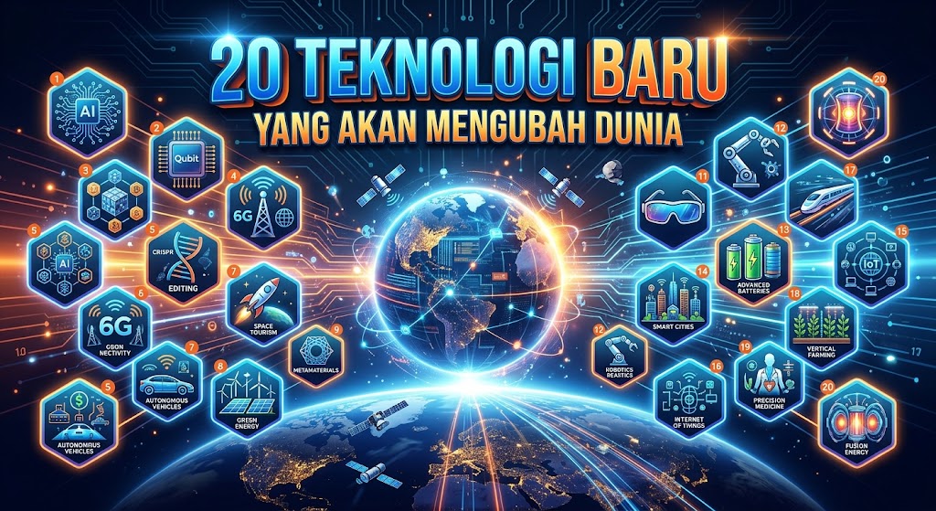 20 Teknologi Baru yang Akan Mengubah Dunia